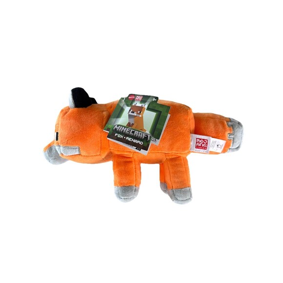 Minecraft Fox Renard Plush 12” Mattel Character Dolls NWT Ages 3+ - Picture 1 of 9